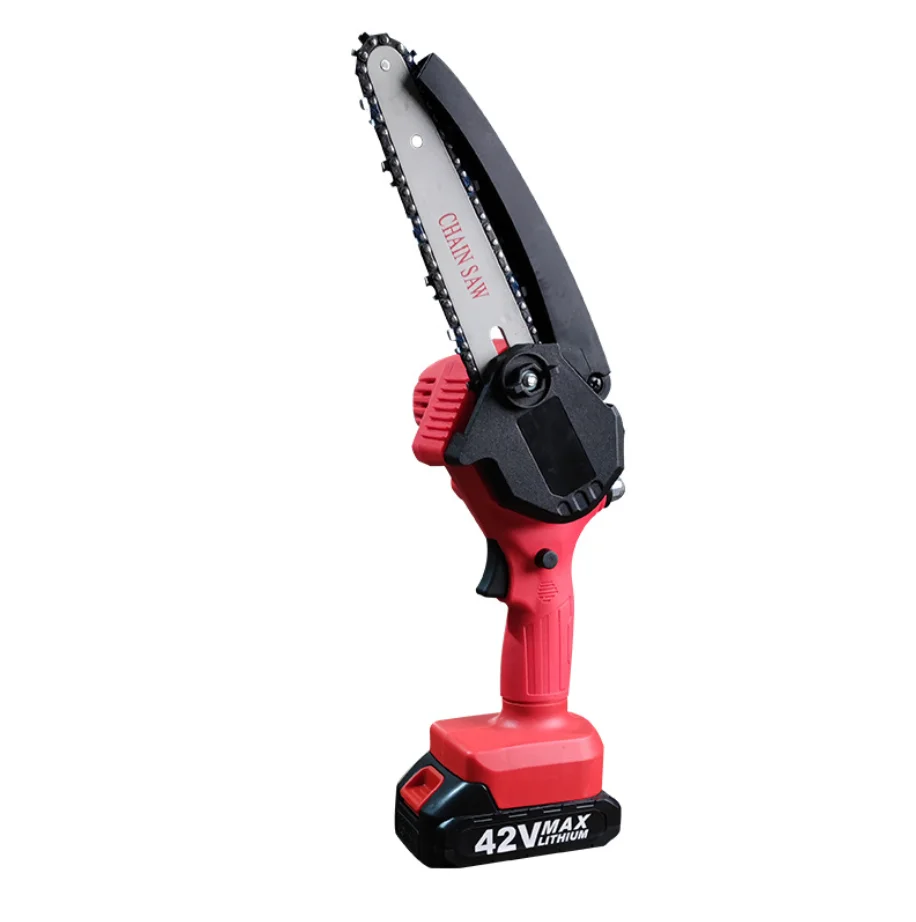 6 inch handheld pruning shears battery garden logging rechargeable portable mini chainsaw with brushless chainsaw