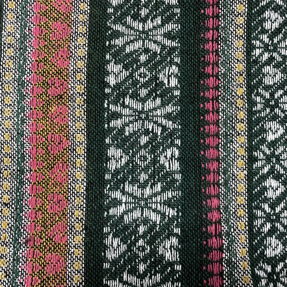 Top grade unique ethnic style woven jacquard fabric suitable for clothing sofa cushions tablecloth handbags