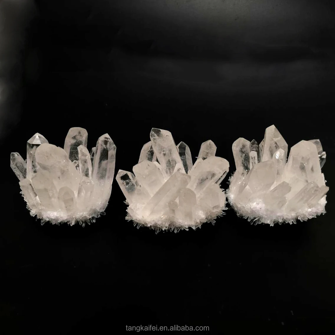 Wholesale Natural clear Quartz Cluster White Crystal Mineral