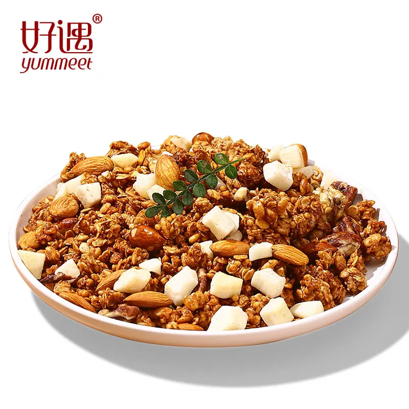 Китайские злаки Yummeet сыпучая овсянка орех мгновенная диетическая