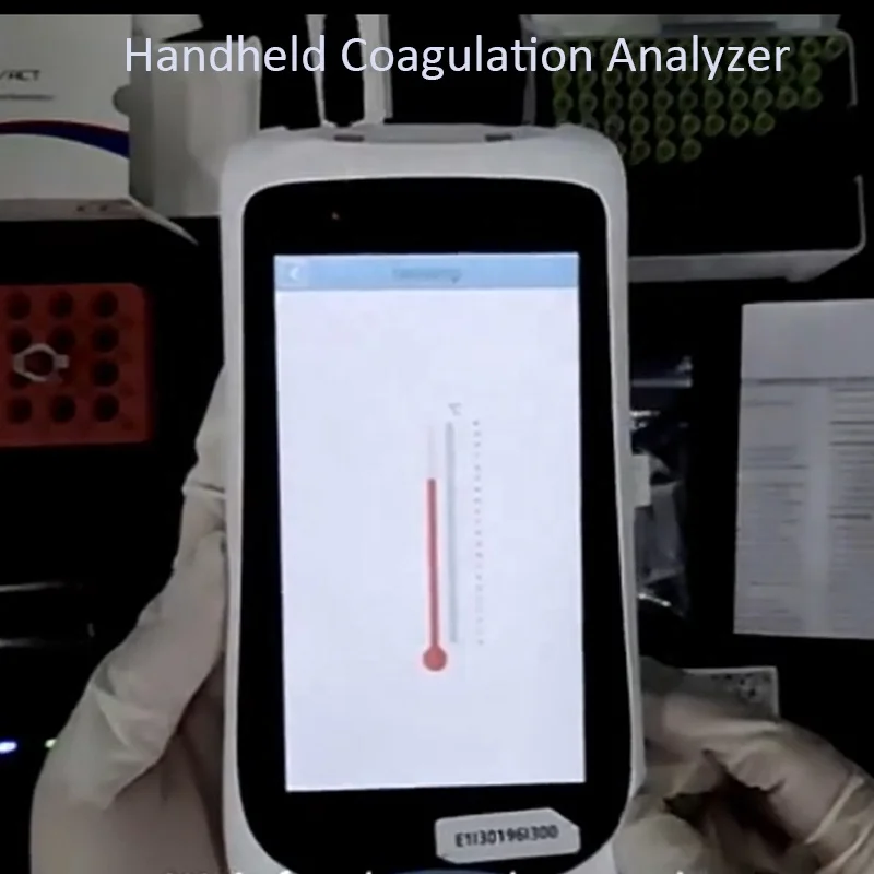 Auto Handheld blood Coagulation Analyzer Portable Veterinary Blood Coagulation Analyzer for Vet