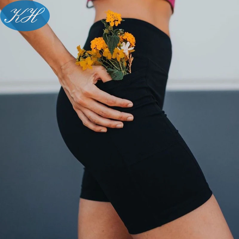  Custom Lady Active Wear Fitness Sports Shorts Woman