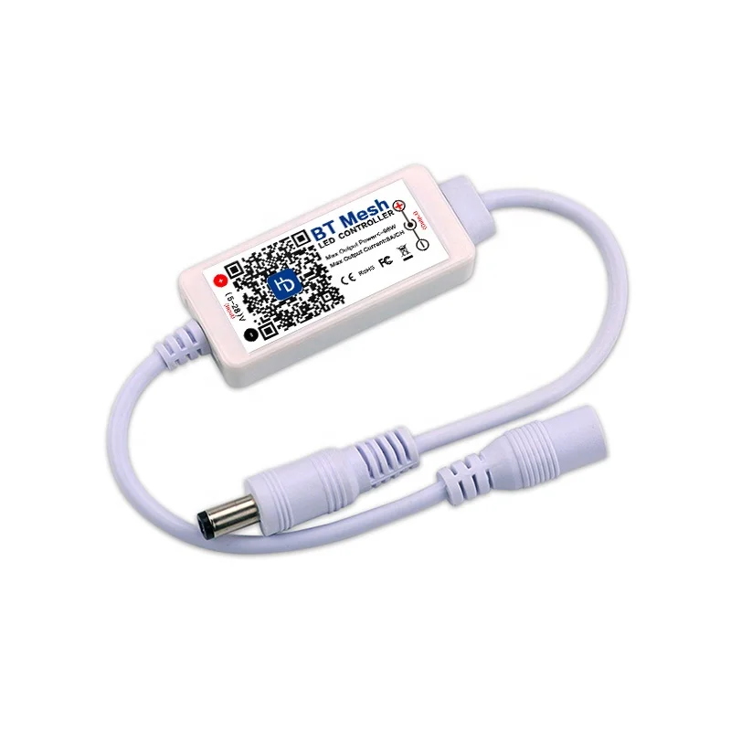 DC5V 12V 24V Constant Voltage Single Color Mini Dimmer BT Mesh BLE Led Controller for LED Display Screen
