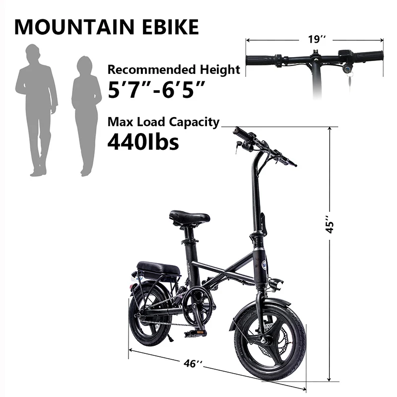 48V 7.8Ah 7 Speed Electric folding fat bike bafang Motor Hydraulic Brake Full Suspension Fast Electric Fat Tire Bike