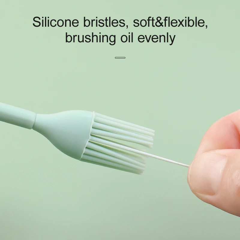 Wholesale Mixing Silicone Kitchen Brushes Baking Sets Barbecue Basting Tools BBQ Grill Pastry & Baking Food Silicone Oil Brush