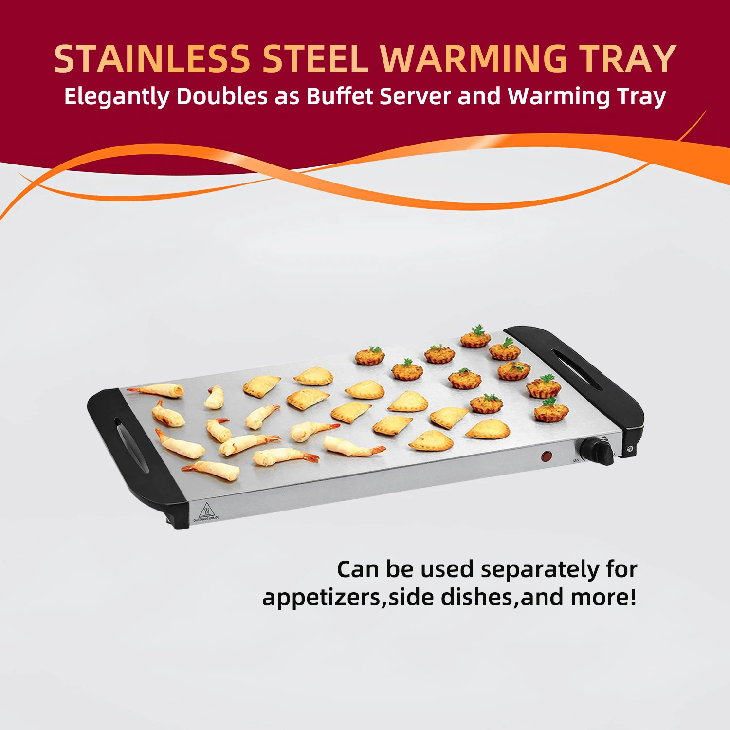 CE/CB/EGL/GS catering commercial party stainless steel electric buffet food warmers set server for home use