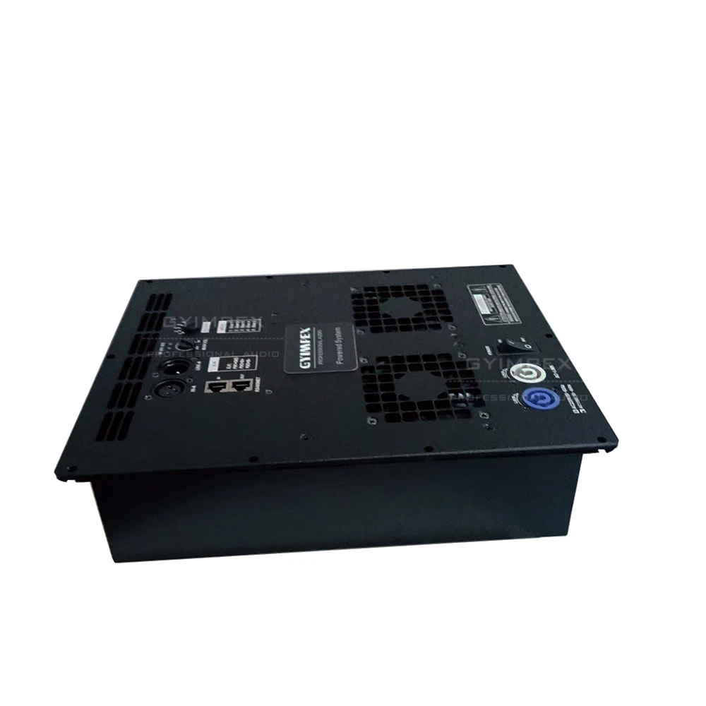 high quality DMP380 class d 1 in 2 out 24Bit 48KHZ system 1500W 2800W sellable plate amplifier with DSP for active speaker