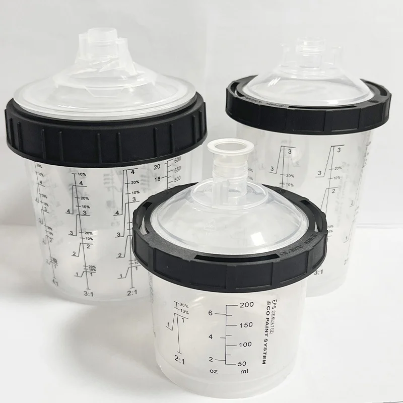 Factory disposable paint spray gun cups mixing cup