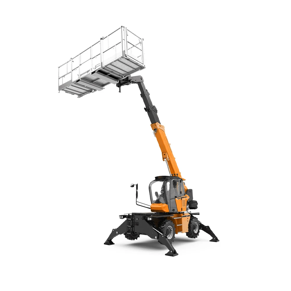 FORWARD Optimized Industrial Equipment 4x4 Forward Telehandler Skid Steer Loader Yanmar Engine 4 Core Pump Gearbox Front Loader