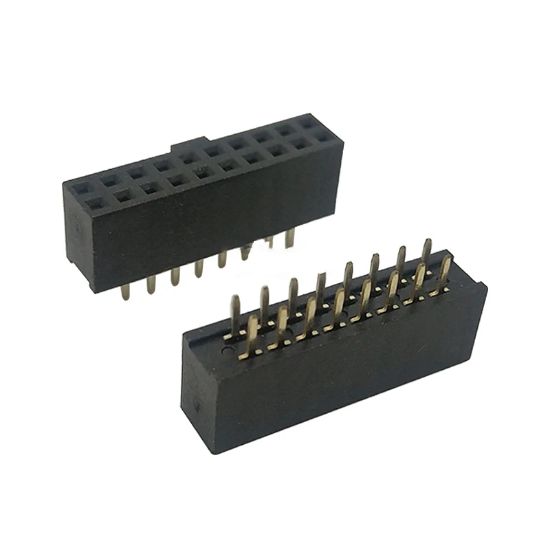 2.54mm Pitch 2x10 20 Pin Double-row female socket connector Header Strip Connector