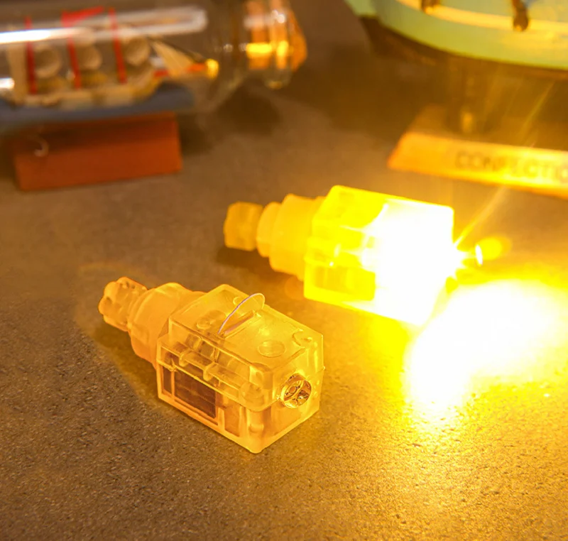 Lantern Warm Optoelectronic Light Rotating Switch Light Luminous Decorative LED Electronic lamp