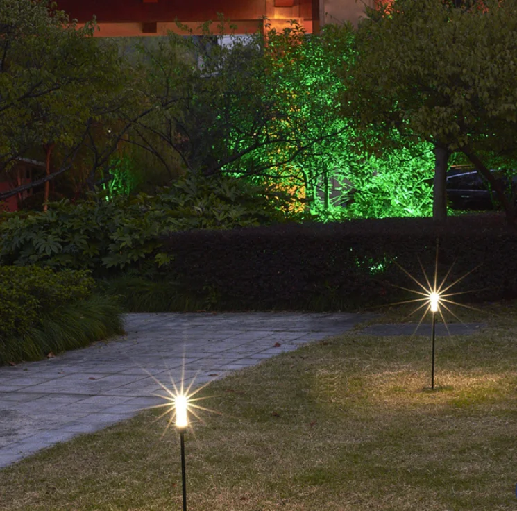  Нержавеющая сталь пятно открытый 10 Вт Led Спайк садовые фонари 12