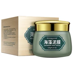 Poquan Ya Oil Control Acne Cleansing Mask Firming Blackhead Mung Bean Mud Mask Seaweed Mud Film