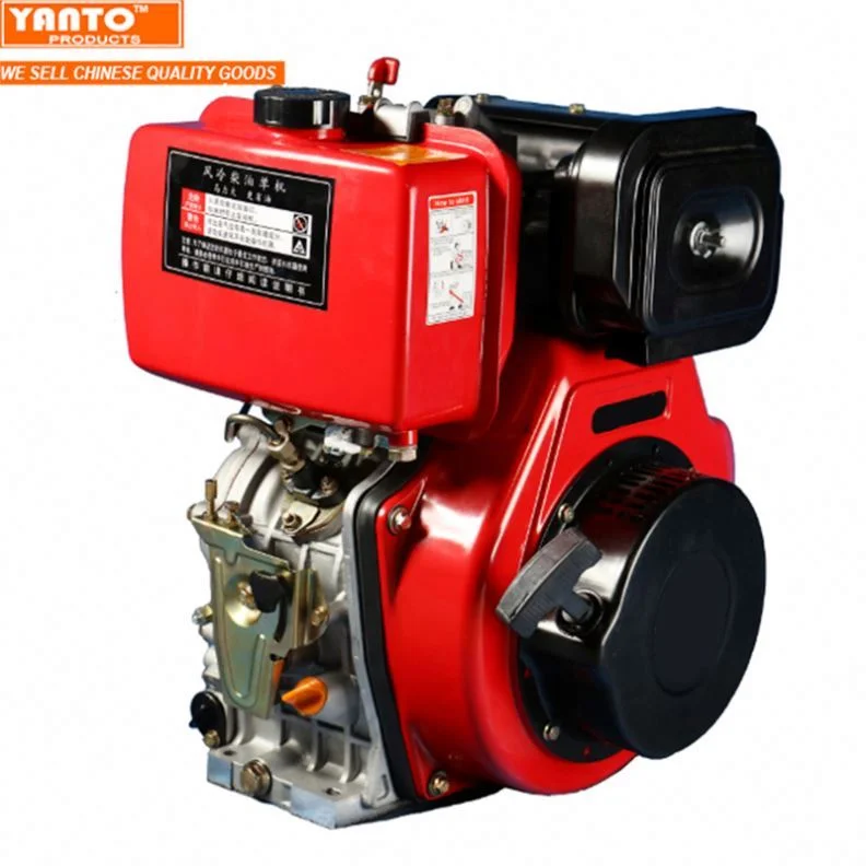 D178FA одноцилиндровый 4-тактный 5.5hp дизельный двигатель с со Шнуровым стартёром