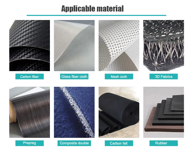 Jinan AOL cnc Graphite board composite board and rubber cutting machine with 3 years warranty