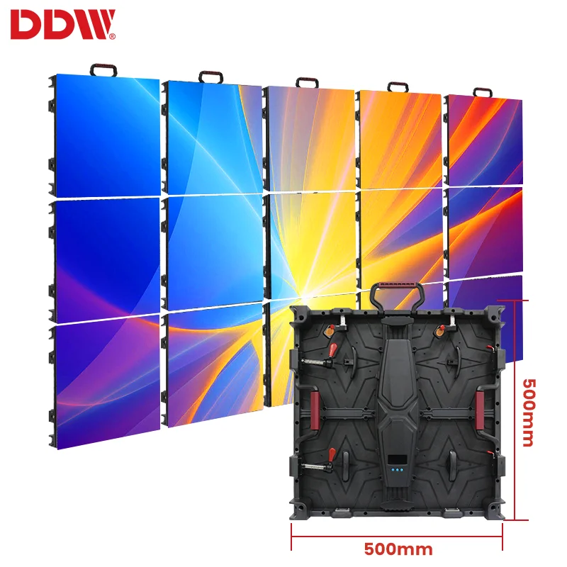 CE ROHS FCC certified P1.95 P2.5 P2.6 P2.97 P3.91 P4.81 indoor outdoor high grey led video wall panel rental LED display screen