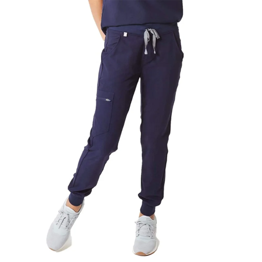 
Women jogger medical scrubs Spa Beauty Salon Comfortable Uniform suit 