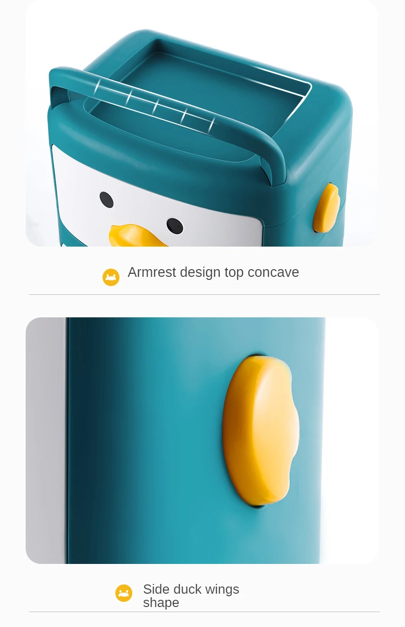 Smart-Furn Lucky Duck toy storage cabinet kid baby child clothe organizer with drawer shelf wardrobe box rack basket bin shelve