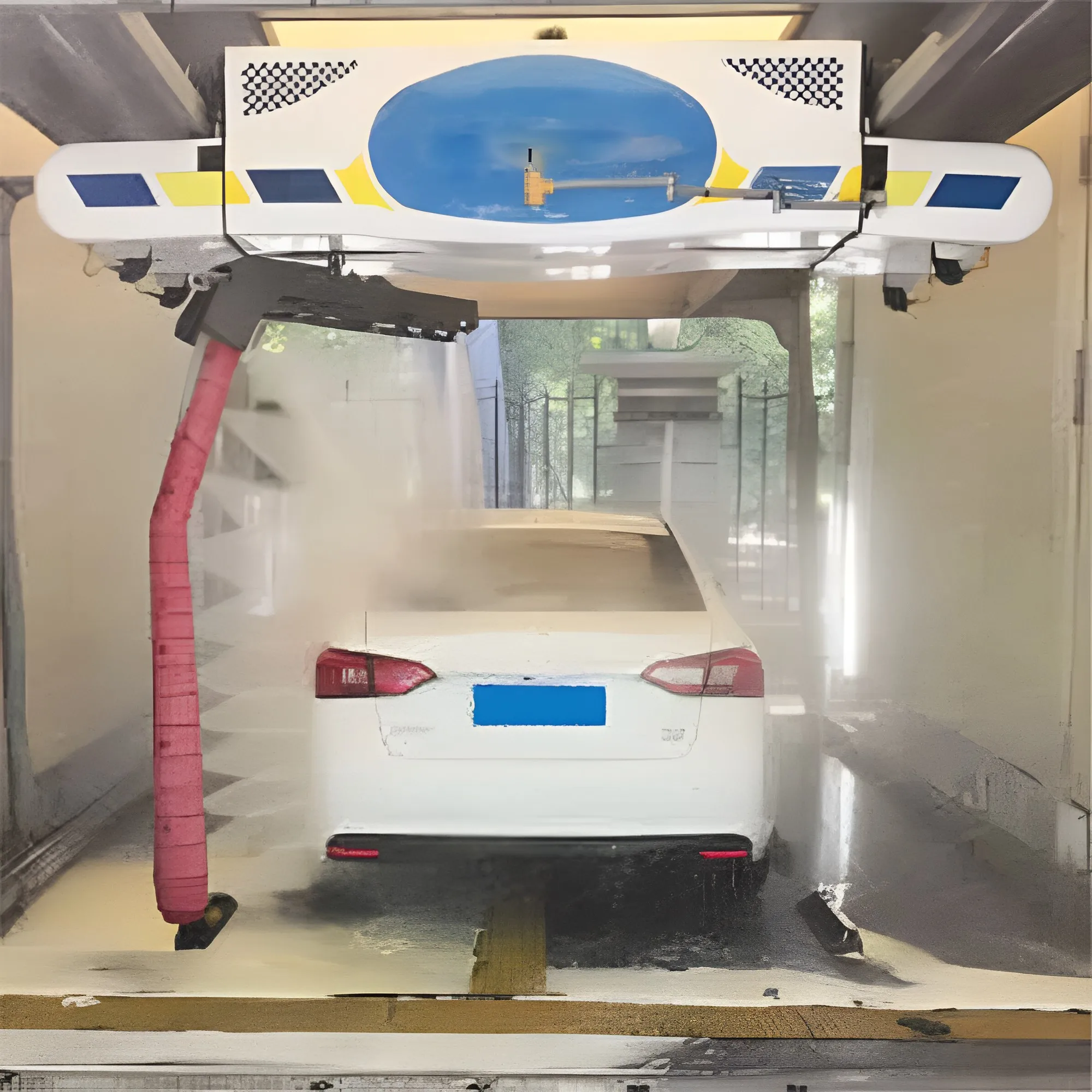 Free Shipping 360 Degree Rotation Touchless High Pressure Washing Used Car Wash Machine Automatic