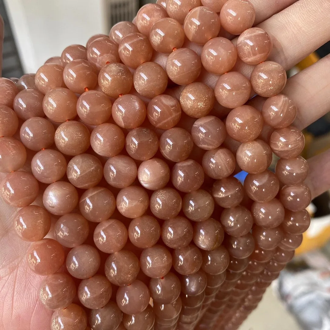 Big Factory Wholesale High Quality Rose Quartz Black Green Stone beads Loose Round Beads For DIY Jewelry Making