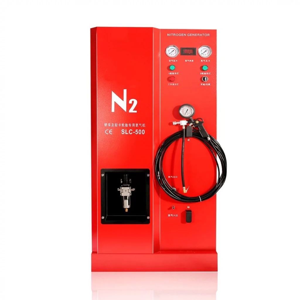 High Efficiency Automatic Digital Tire Inflator Purity Nitron Generator Fast Car Motorcycle Light Truck Tire Inflation 150psi