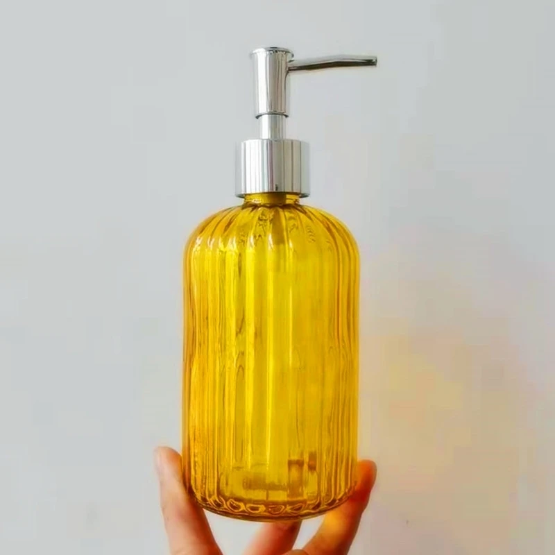 Manufacturer wholesale Empty 250ml 300ml 500ml hand sanitizer glass bottle