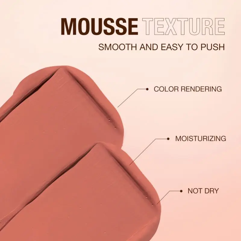 O.TWO.O Wholesale Sweat Proof Long Lasting Velvet Light Texture High Pigment Blush