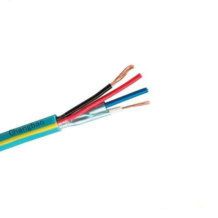 
Changbao 22AWG 2C BC Stranded Shielded Data Cable + 18AWG 2C BC Stranded Power Cable Crestron Control Cables 