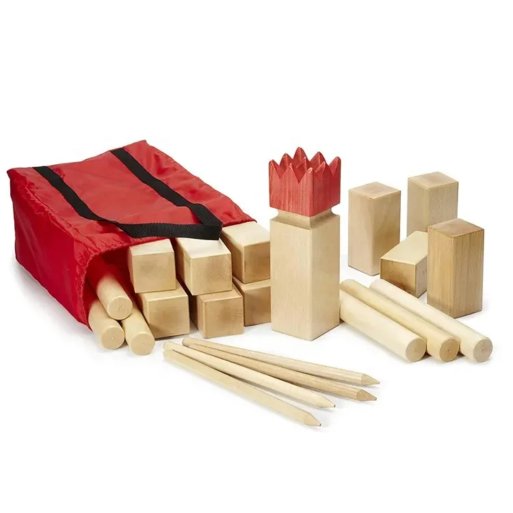Игра премиум деревянные Kubb Skittles