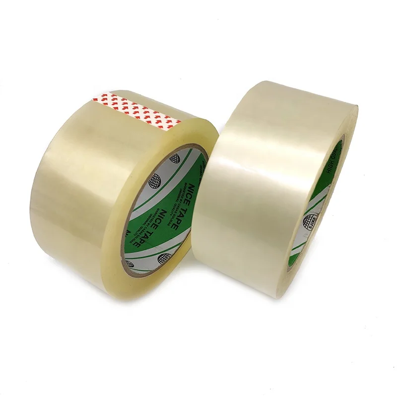 
YiWu bopp manufacturer cheap price amazon hot sale box sealing shipping adhesive transparent/clear packing tape for packing 