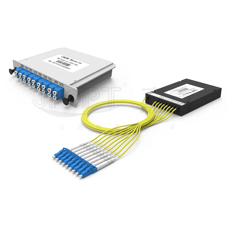High stability CWDM module 1270-1610nm wavelength division multiplexer 4/6/8/16 channel fiber optic For CATV System