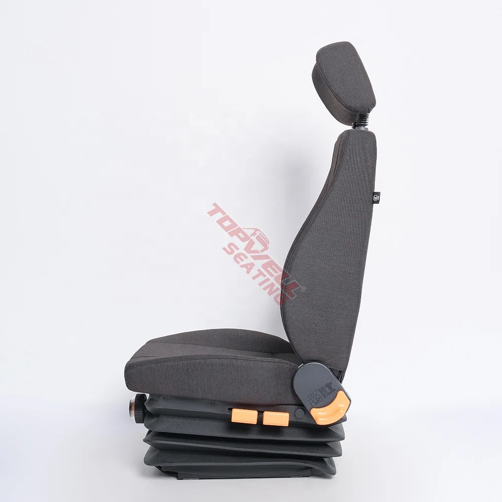 China Most Comfortable ISRI6000/517 STYLE Truck Seat with Weight Knob Mechanical System Front Located Modified Car Seats