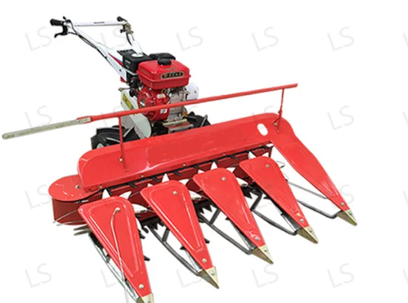Self Propel Hand Held Reaper Machine Rice Wheat Sorghum Grass Straw Reaper For Mini Size Farm -Hand Reaper