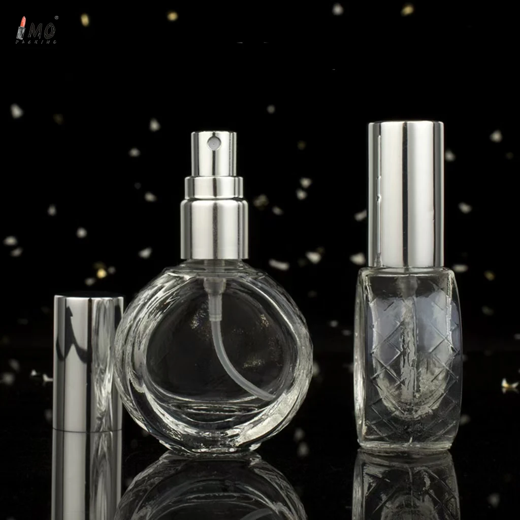 10 ml Glass Perfume Empty Bottle Sample Perfume Dispenser  Portable Refillable Bottle