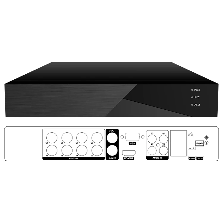 Система видеонаблюдения DVR H.265 камера безопасности 5MP 16