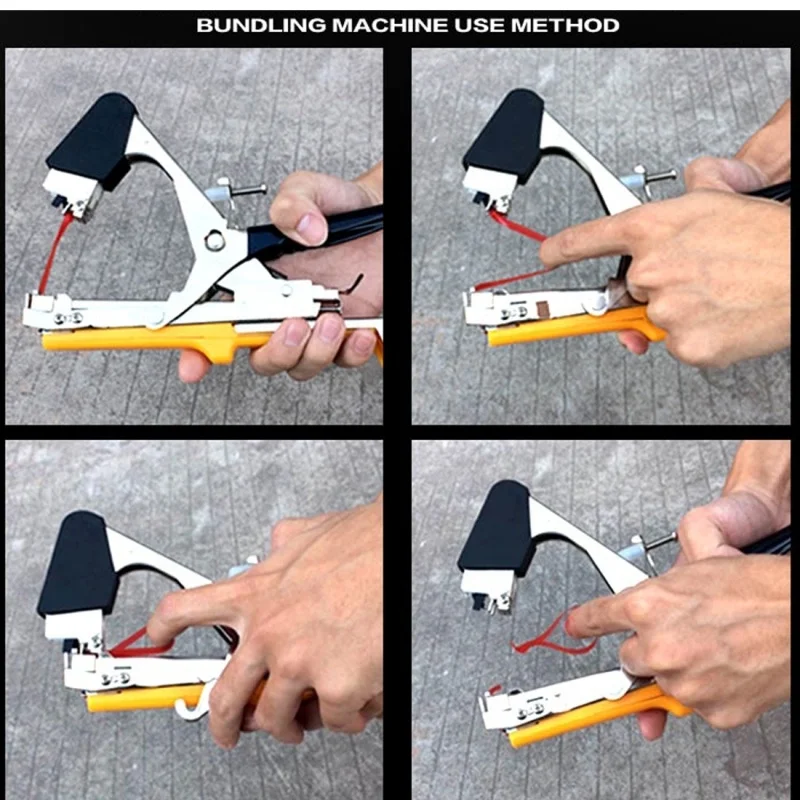 Garden Vine Tape Tool Hand Stem Strapping Binding Tape Machine Tapener Vine Tying Machine Grape Tapener