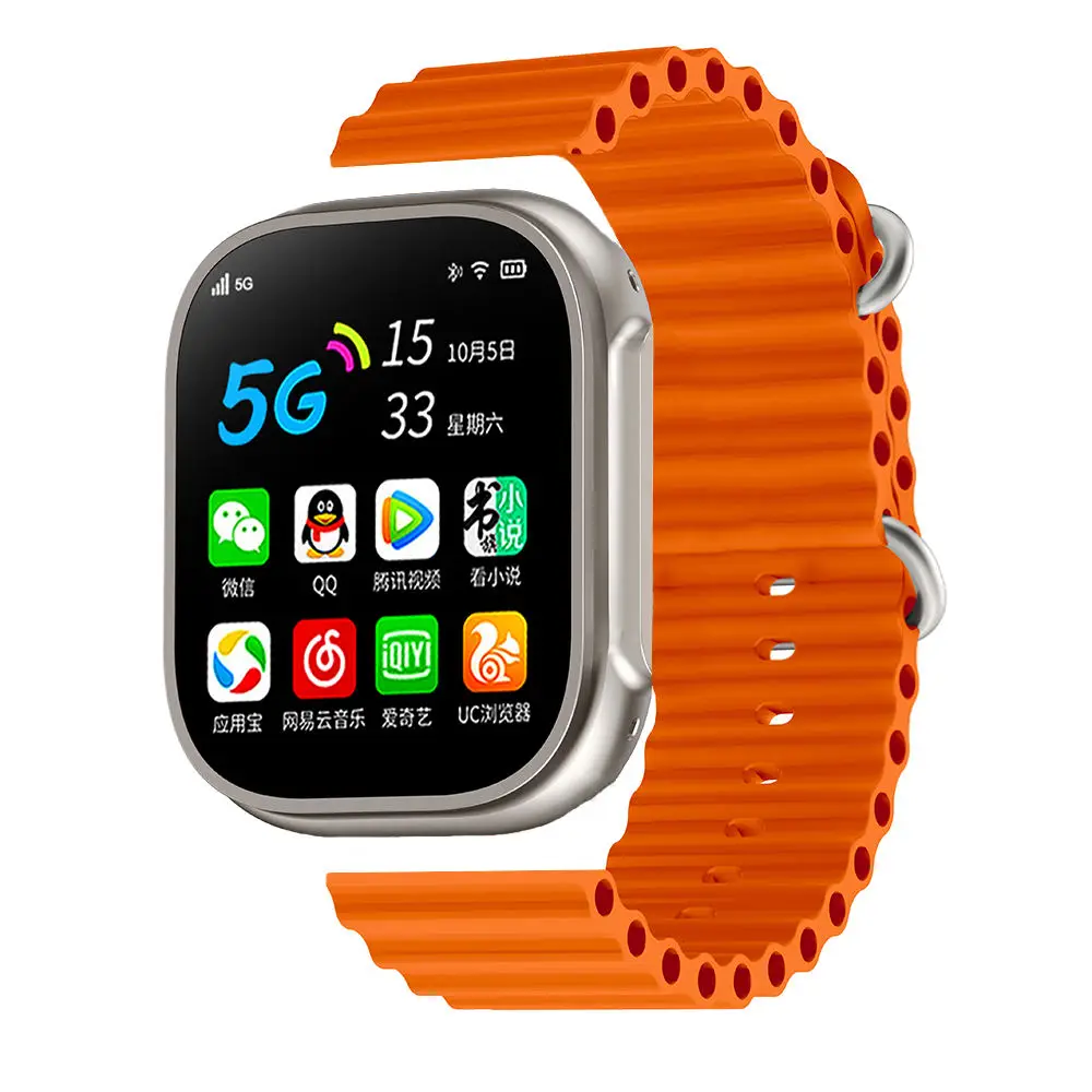2023 Series 9 Smart Watch S8 S9 X8 Dw89 Dw88 Ultra Sim Card 4G Network Phone Calling Smartwatch NFC Payment