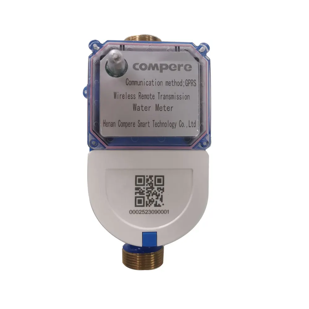 Wireless GPRS mechanical water flow meter digital IOT smart prepaid water meter