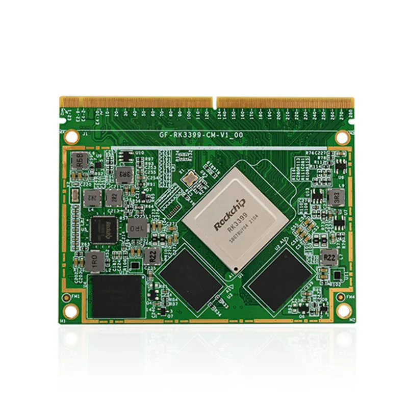 PCBA Rochchip RK3399 core board system on module 4GB DDR 16GB eMMC more I/O interfaces  can replace raspberry pi 4