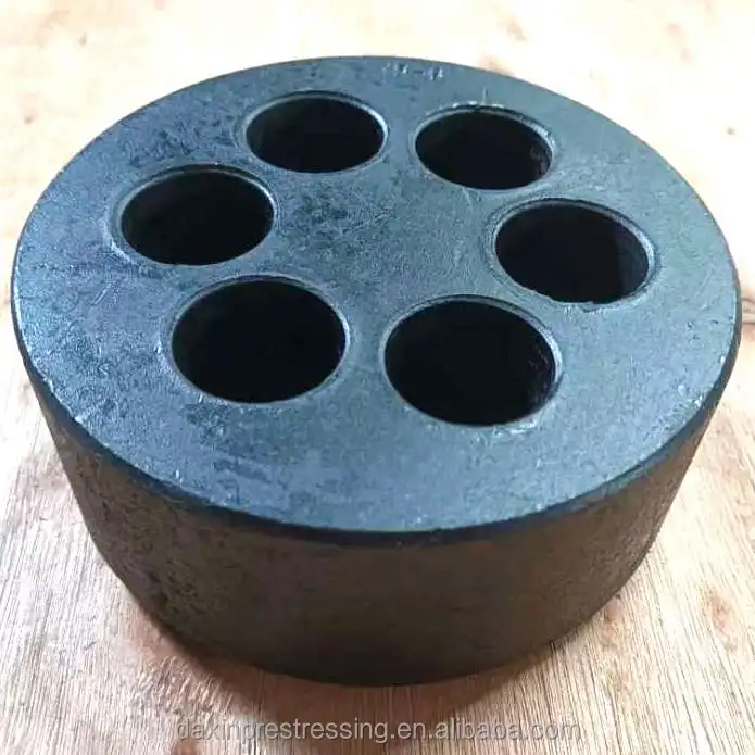 6 Holes 1524mm Prestressed Concrete Anchorage  for post tensioning