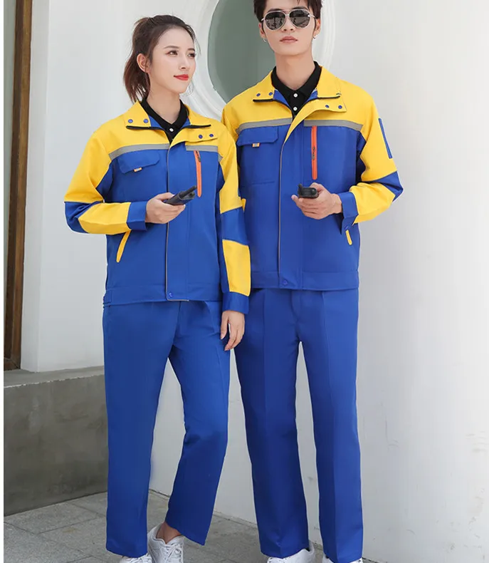 Reflective Workwear Suits Unisex Uniforms Workshop Clothing Overall  Sets