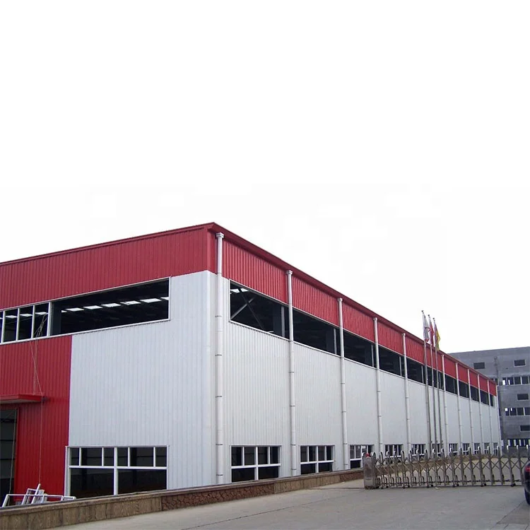 prefab production hangar use metal shed type  steel warehouse workshop