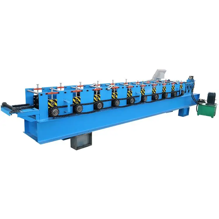Customizable Ceiling t Grid Roll Forming Machine With Hydraulic Cutting