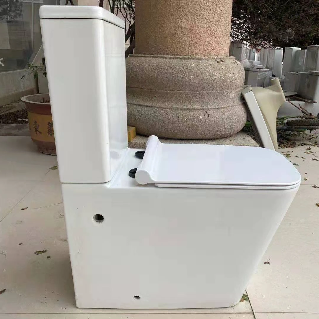 Hot sale European standard Spain /Germany/France/UK ceramic two piece toilet manufacturer wc toilet