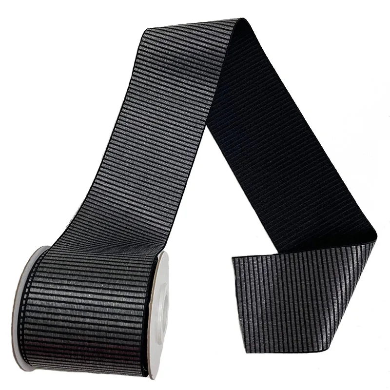 Elastic resistance band anti slip gripper elastic tapes cycling shorts non slip power band