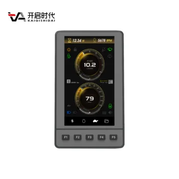 Controller Industrial Plc 7 Inches High Quantity Lcd Instrument Panel Excavator Digital Display