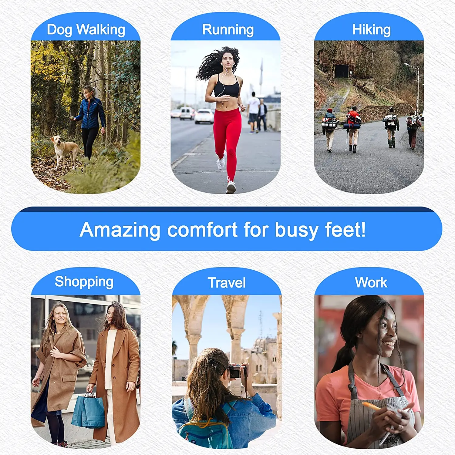 Plantillas Para Calzado Tenis Massage Crivit Sport Insert Pu Gel Impact Basketball Bowlegs Shoe Insole