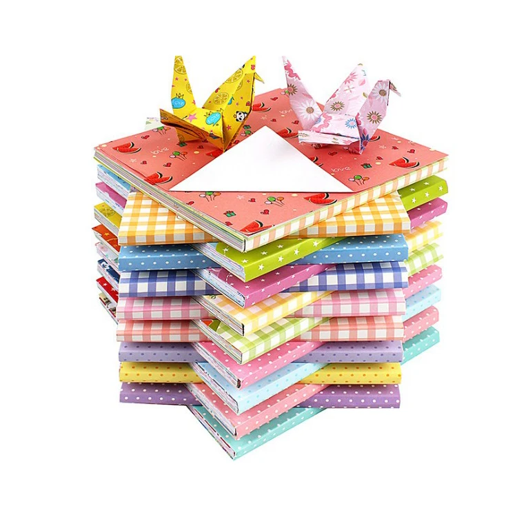 Goods In stock diy colorful origami paper set floding origami stars wholesale custom