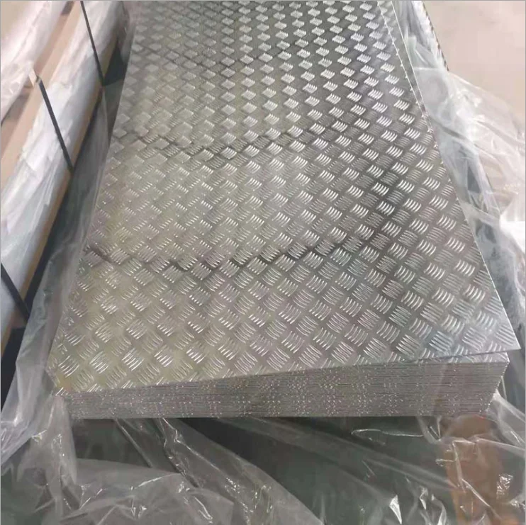 Оптовый Поставщик алюминиевый рифленый лист 1060 3003 5052 5754 рифленая