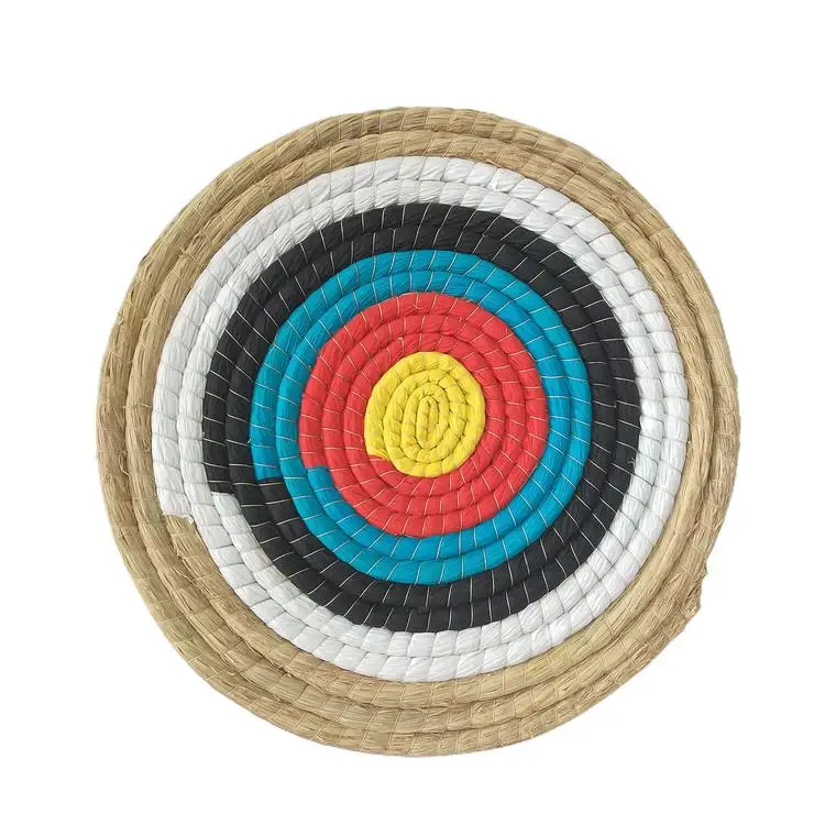 
Archery Target 50 x 50 cm Traditional Handmade Straw Round Target Bow and arrow shooting target 